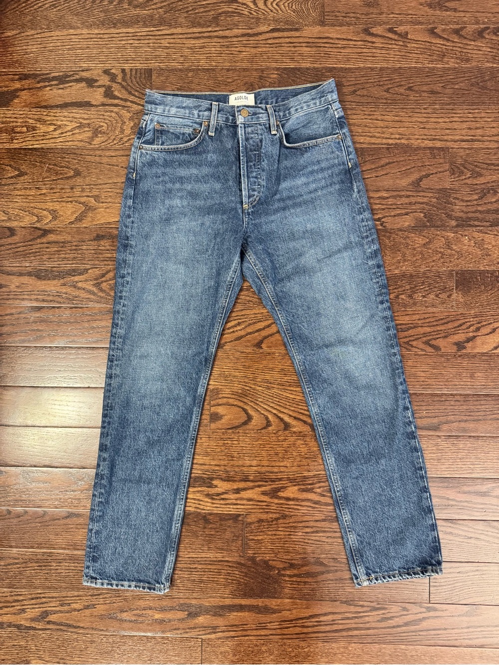Agolde Parker Long Straight Leg Jeans Size 26